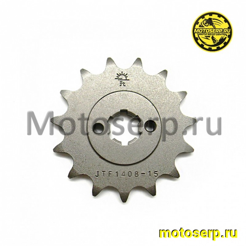 Купить  Звезда ведущая JTF1408.15 JP (шт)  купить с доставкой по Москве и России, цена, технические характеристики, комплектация фото  - motoserp.ru