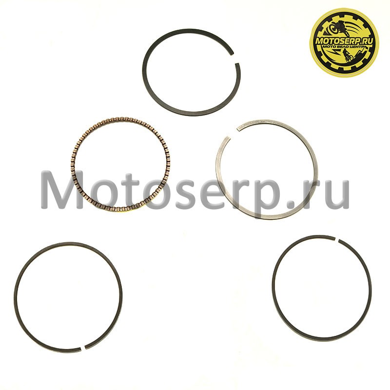Купить  Кольцо поршневое (кольца поршневые) 157FMI D-57mm; h-0,7mm 125сс S1 125  (ком)  (BL 5-3 QM125-2D 12140QK0100 купить с доставкой по Москве и России, цена, технические характеристики, комплектация фото  - motoserp.ru