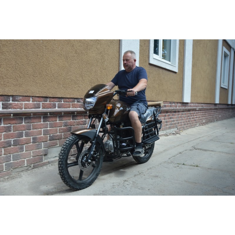 Купить  Мопед MM NORDWING 50 (Нордвинг 50) 50сс; колеса диск/барабан,  2.75-18" / 3.00-18", 4х КПП  (шт) 0110 (MM купить с доставкой по Москве и России, цена, технические характеристики, комплектация фото  - motoserp.ru