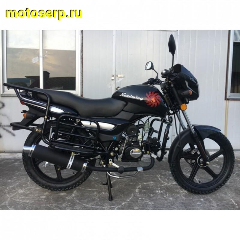 Купить  Мопед MM NORDWING 50 (Нордвинг 50) 50сс; колеса диск/барабан,  2.75-18" / 3.00-18", 4х КПП  (шт) 0110 (MM купить с доставкой по Москве и России, цена, технические характеристики, комплектация фото  - motoserp.ru