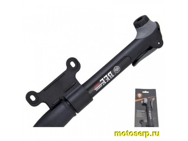 Купить  Насос BEE PUMP M21-02 под авто/Presta Вело (шт) (Дан купить с доставкой по Москве и России, цена, технические характеристики, комплектация фото  - motoserp.ru