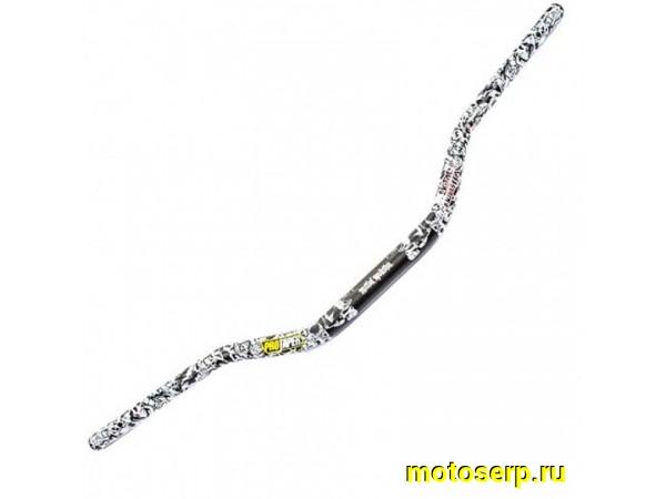 Купить  Руль 28мм (универсальный алюминиевый 1-1/8) OTOM Fatbar Черный (шт) (ML 13759 купить с доставкой по Москве и России, цена, технические характеристики, комплектация фото  - motoserp.ru