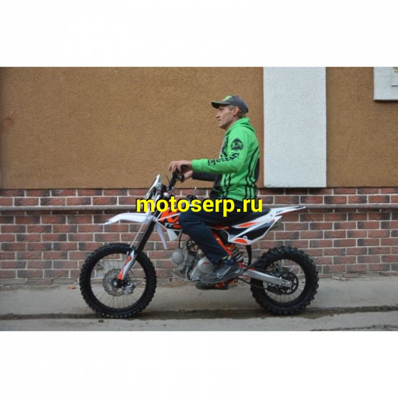 Купить  ====Питбайк KAYO BASIC TT125EA 17/14 KRZ (п/автомат, эл. стартер) (зал) (шт) (SM купить с доставкой по Москве и России, цена, технические характеристики, комплектация фото  - motoserp.ru
