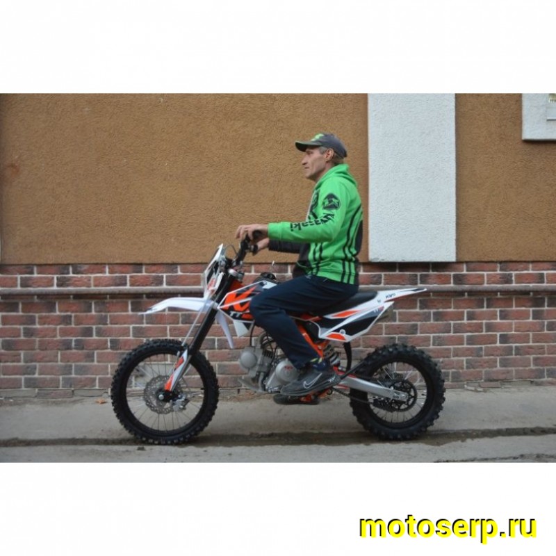 Купить  ====Питбайк KAYO BASIC TT125EA 17/14 KRZ (п/автомат, эл. стартер) (зал) (шт) (SM купить с доставкой по Москве и России, цена, технические характеристики, комплектация фото  - motoserp.ru