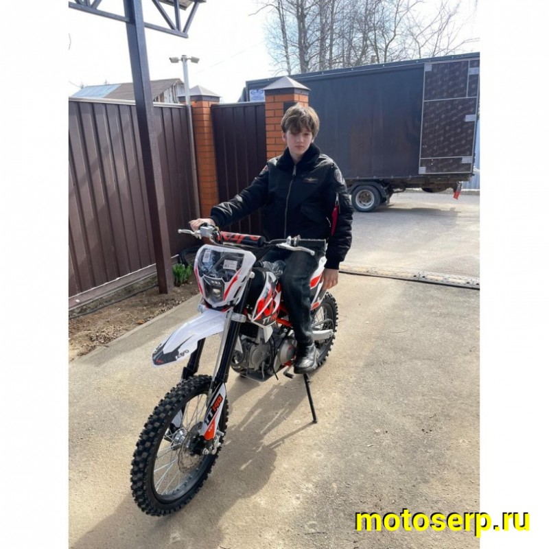Купить  Питбайк KAYO Basic TT140EM 17/14 KRZ (механ. сцепл., эл. стартер) (шт) (SM купить с доставкой по Москве и России, цена, технические характеристики, комплектация фото  - motoserp.ru