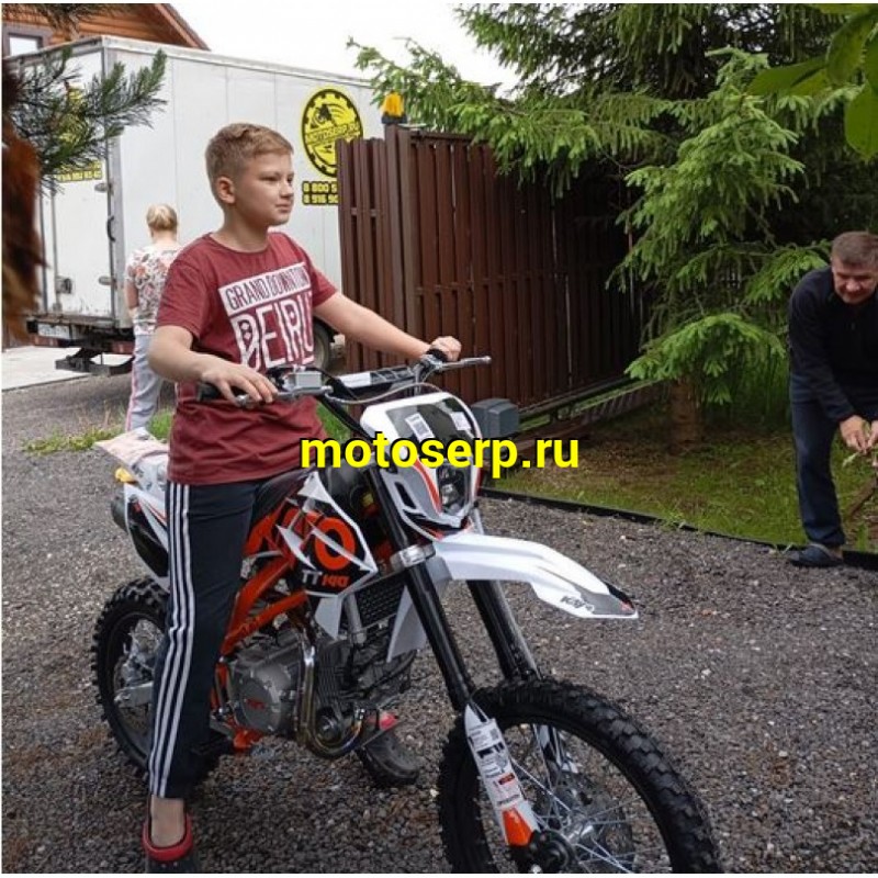Купить  Питбайк KAYO BASIC TT140EM 17/14 KRZ (механ. сцепл., эл. стартер) (шт) (SM купить с доставкой по Москве и России, цена, технические характеристики, комплектация фото  - motoserp.ru