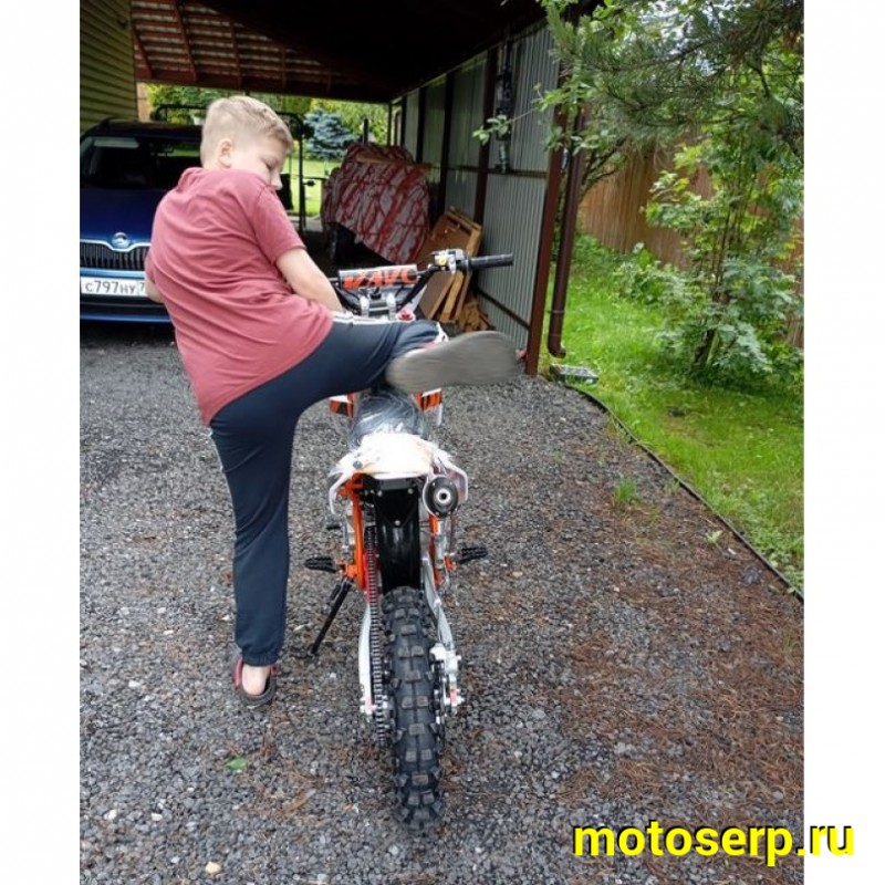 Купить  Питбайк KAYO Basic TT140EM 17/14 KRZ (механ. сцепл., эл. стартер) (шт) (SM купить с доставкой по Москве и России, цена, технические характеристики, комплектация фото  - motoserp.ru