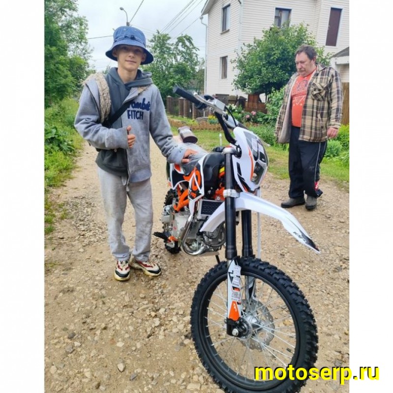 Купить  Питбайк KAYO Basic TT140EM 17/14 KRZ (механ. сцепл., эл. стартер) (шт) (SM купить с доставкой по Москве и России, цена, технические характеристики, комплектация фото  - motoserp.ru