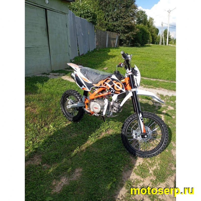 Купить  Питбайк KAYO Basic TT140EM 17/14 KRZ (механ. сцепл., эл. стартер) (шт) (SM купить с доставкой по Москве и России, цена, технические характеристики, комплектация фото  - motoserp.ru