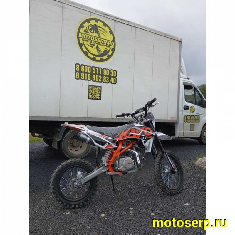 Купить  Питбайк KAYO Basic TT140EM 17/14 KRZ (механ. сцепл., эл. стартер) (шт) (SM купить с доставкой по Москве и России, цена, технические характеристики, комплектация фото  - motoserp.ru