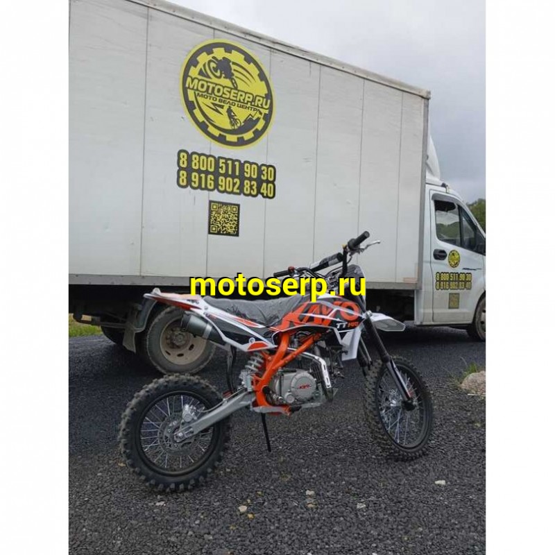 Купить  Питбайк KAYO BASIC TT140EM 17/14 KRZ (механ. сцепл., эл. стартер) (шт) (SM купить с доставкой по Москве и России, цена, технические характеристики, комплектация фото  - motoserp.ru