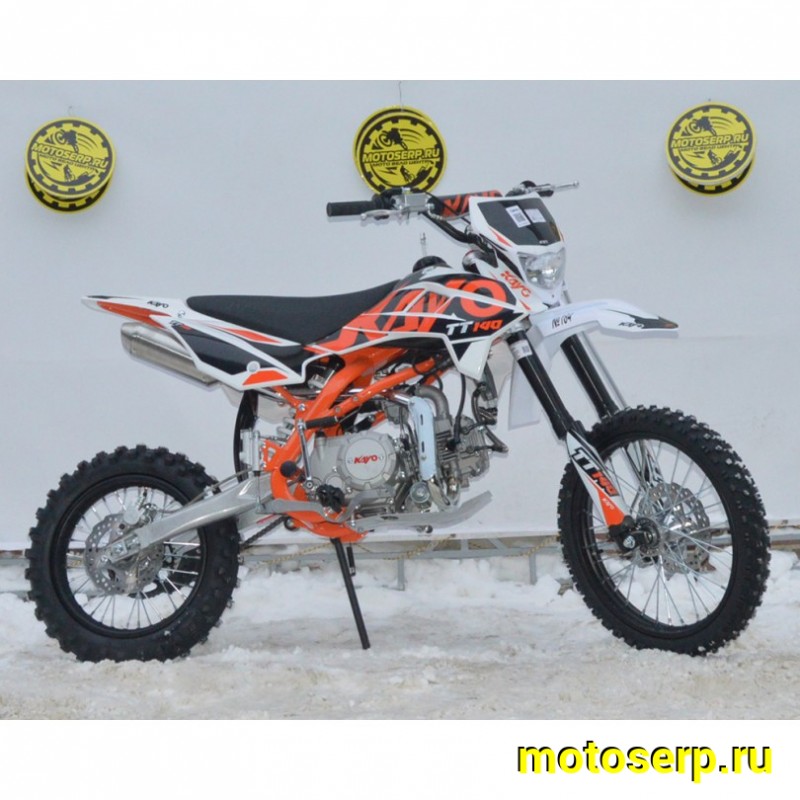 Купить  Питбайк KAYO Basic TT140EM 17/14 KRZ (механ. сцепл., эл. стартер) (шт) (SM купить с доставкой по Москве и России, цена, технические характеристики, комплектация фото  - motoserp.ru