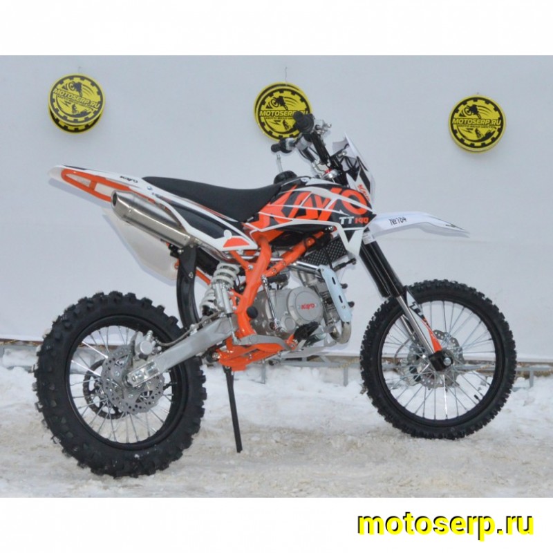 Купить  Питбайк KAYO Basic TT140EM 17/14 KRZ (механ. сцепл., эл. стартер) (шт) (SM купить с доставкой по Москве и России, цена, технические характеристики, комплектация фото  - motoserp.ru