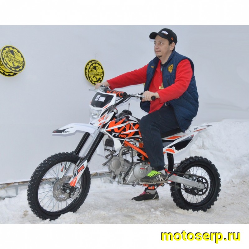 Купить  Питбайк KAYO Basic TT140EM 17/14 KRZ (механ. сцепл., эл. стартер) (шт) (SM купить с доставкой по Москве и России, цена, технические характеристики, комплектация фото  - motoserp.ru