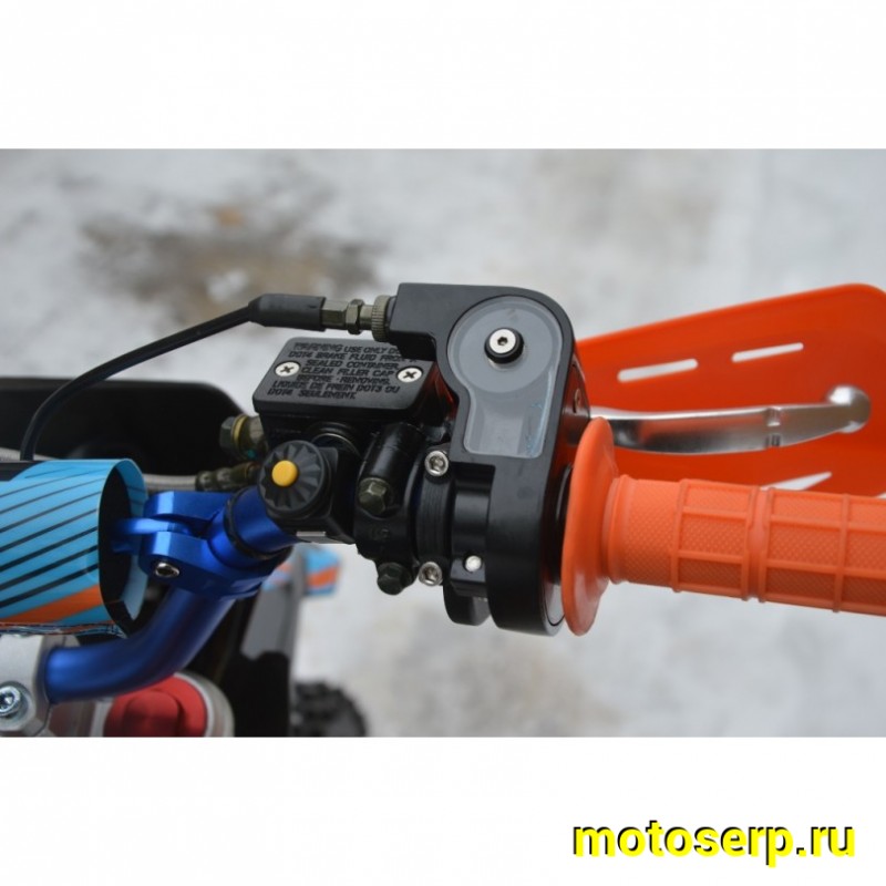 Купить  ====Питбайк KAYO EVOLUTION YX125EM 17/14 KRZ (механ. сцепл., эл. стартер) (зал) (шт) (SM купить с доставкой по Москве и России, цена, технические характеристики, комплектация фото  - motoserp.ru