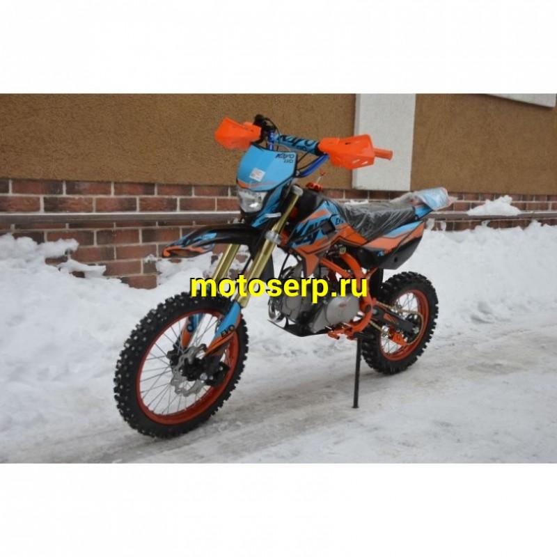 Купить  ====Питбайк KAYO EVOLUTION YX125EM 17/14 KRZ (механ. сцепл., эл. стартер) (зал) (шт) (SM купить с доставкой по Москве и России, цена, технические характеристики, комплектация фото  - motoserp.ru