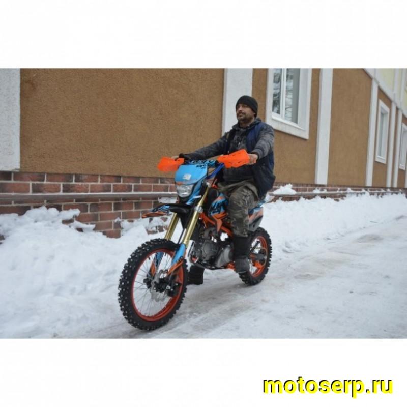 Купить  ====Питбайк KAYO EVOLUTION YX125EM 17/14 KRZ (механ. сцепл., эл. стартер) (зал) (шт) (SM купить с доставкой по Москве и России, цена, технические характеристики, комплектация фото  - motoserp.ru