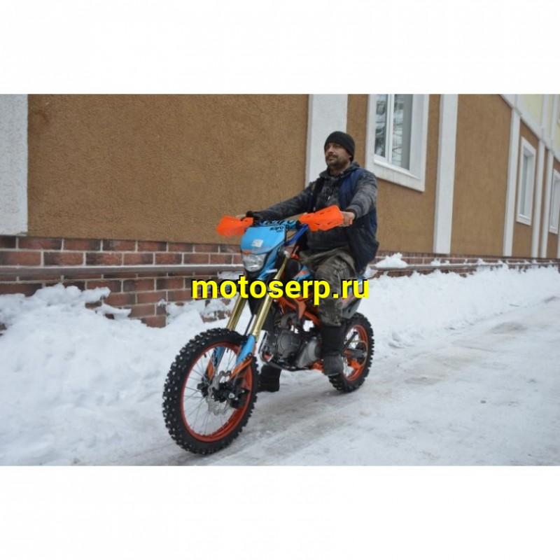 Купить  ====Питбайк KAYO EVOLUTION YX125EM 17/14 KRZ (механ. сцепл., эл. стартер) (зал) (шт) (SM купить с доставкой по Москве и России, цена, технические характеристики, комплектация фото  - motoserp.ru