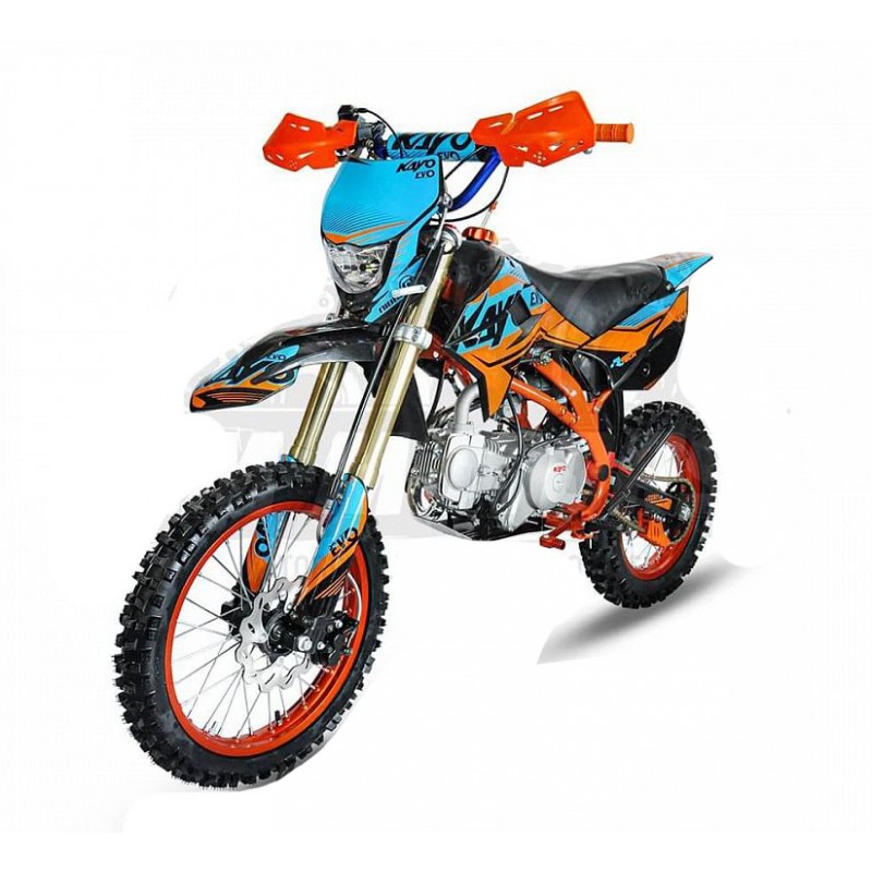 Купить  Питбайк KAYO Evolution YX140EM 17/14 KRZ (механ. сцепл., эл. стартер) (шт) (SM купить с доставкой по Москве и России, цена, технические характеристики, комплектация фото  - motoserp.ru