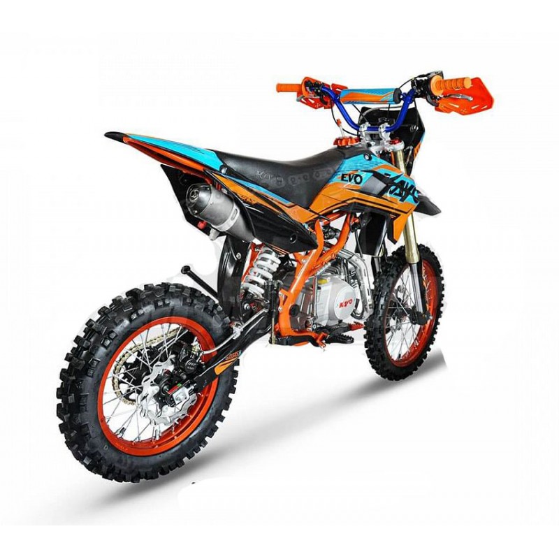 Купить  Питбайк KAYO Evolution YX140EM 17/14 KRZ (механ. сцепл., эл. стартер) (шт) (SM купить с доставкой по Москве и России, цена, технические характеристики, комплектация фото  - motoserp.ru