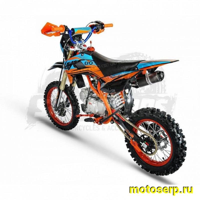 Купить  Питбайк KAYO Evolution YX140EM 17/14 KRZ (механ. сцепл., эл. стартер) (шт) (SM купить с доставкой по Москве и России, цена, технические характеристики, комплектация фото  - motoserp.ru