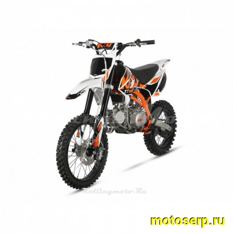 Купить  Питбайк KAYO TT160 17/14 KRZ (механ. сцепл., кикстартер) (шт) (SM купить с доставкой по Москве и России, цена, технические характеристики, комплектация фото  - motoserp.ru