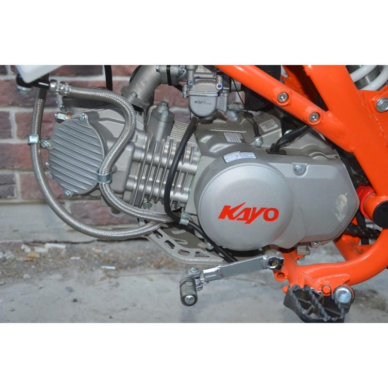 Купить  Питбайк KAYO TT160 17/14 KRZ (механ. сцепл., кикстартер) (шт) (SM купить с доставкой по Москве и России, цена, технические характеристики, комплектация фото  - motoserp.ru
