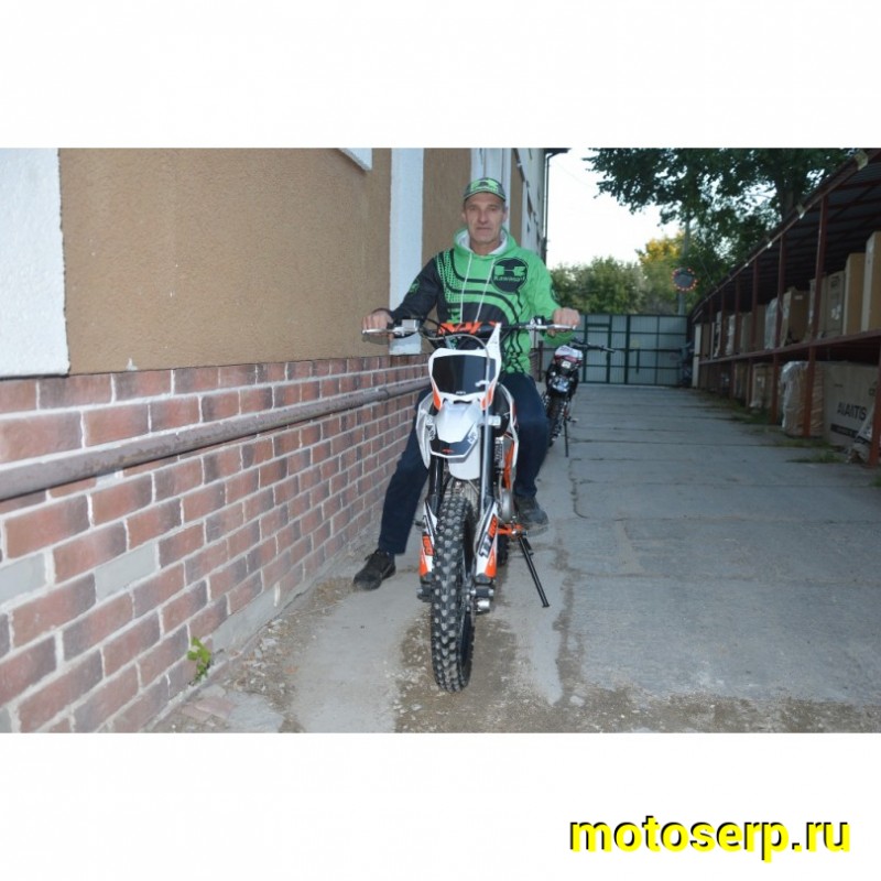 Купить  Питбайк KAYO TT160 17/14 KRZ (механ. сцепл., кикстартер) (шт) (SM купить с доставкой по Москве и России, цена, технические характеристики, комплектация фото  - motoserp.ru