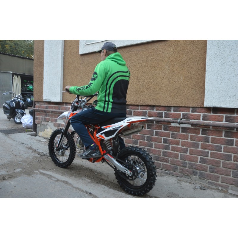 Купить  Питбайк KAYO TT160 17/14 KRZ (механ. сцепл., кикстартер) (шт) (SM купить с доставкой по Москве и России, цена, технические характеристики, комплектация фото  - motoserp.ru