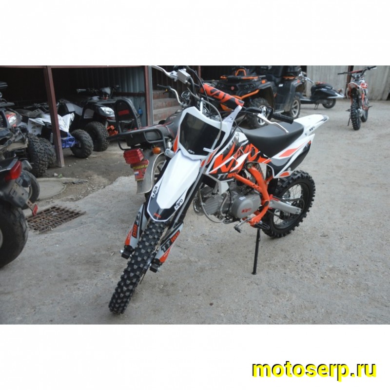 Купить  Питбайк KAYO TT160 17/14 KRZ (механ. сцепл., кикстартер) (шт) (SM купить с доставкой по Москве и России, цена, технические характеристики, комплектация фото  - motoserp.ru