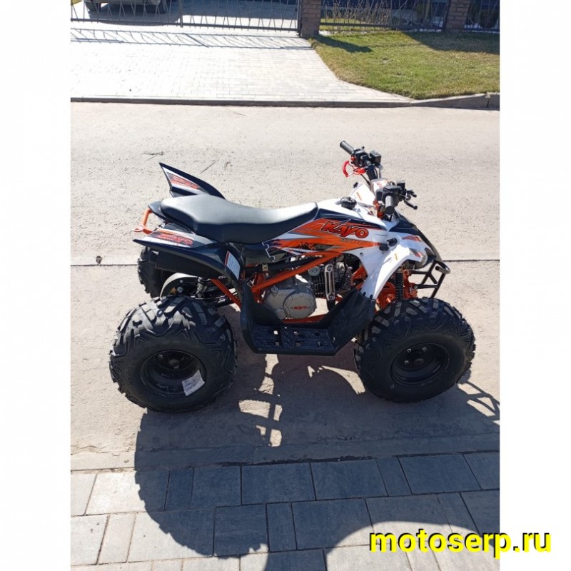 Купить  ====110cc Квадроцикл KAYO AT110 (PREDATOR 110) (белый пластик,комплект запчастей) 2025 г.  (шт) (SM купить с доставкой по Москве и России, цена, технические характеристики, комплектация фото  - motoserp.ru