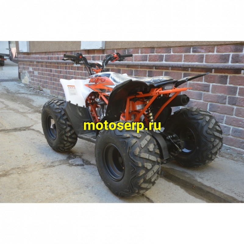 Купить  110cc Квадроцикл KAYO AT110 (PREDATOR 110) (белый пластик,комплект запчастей) 2023 г. (зал) (шт) (SM купить с доставкой по Москве и России, цена, технические характеристики, комплектация фото  - motoserp.ru