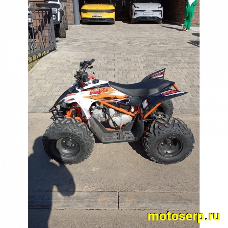 Купить  ====110cc Квадроцикл KAYO AT110 (PREDATOR 110) (белый пластик,комплект запчастей) 2025 г.  (шт) (SM купить с доставкой по Москве и России, цена, технические характеристики, комплектация фото  - motoserp.ru
