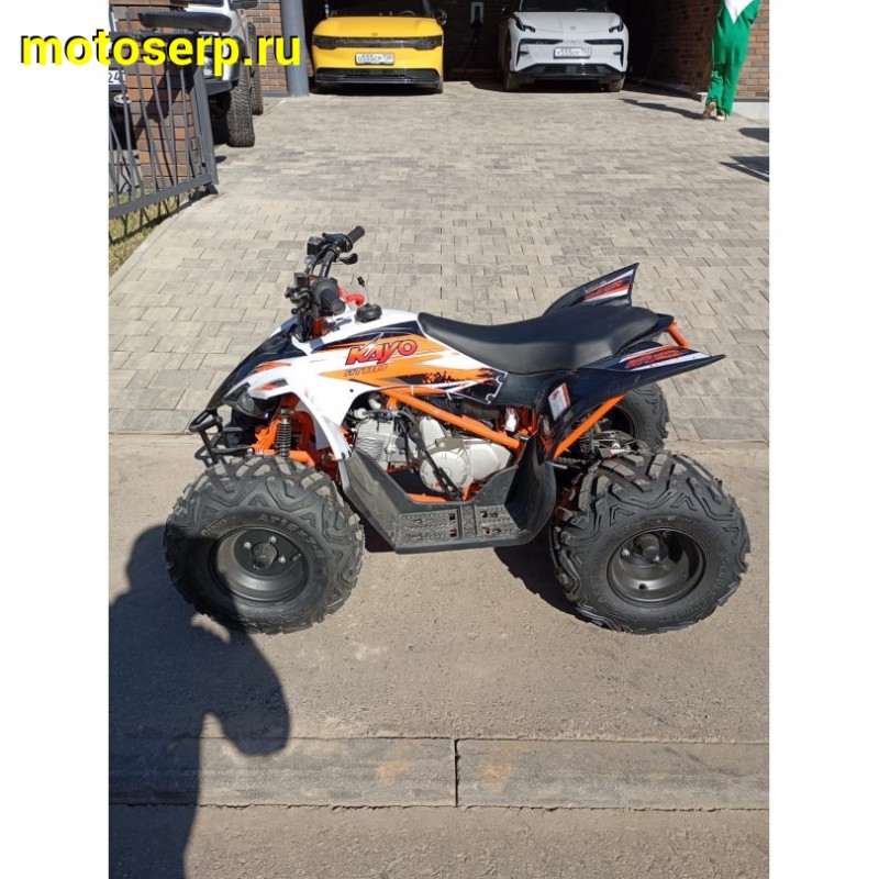 Купить  ====110cc Квадроцикл KAYO AT110 (PREDATOR 110) (белый пластик,комплект запчастей) 2025 г.  (шт) (SM купить с доставкой по Москве и России, цена, технические характеристики, комплектация фото  - motoserp.ru