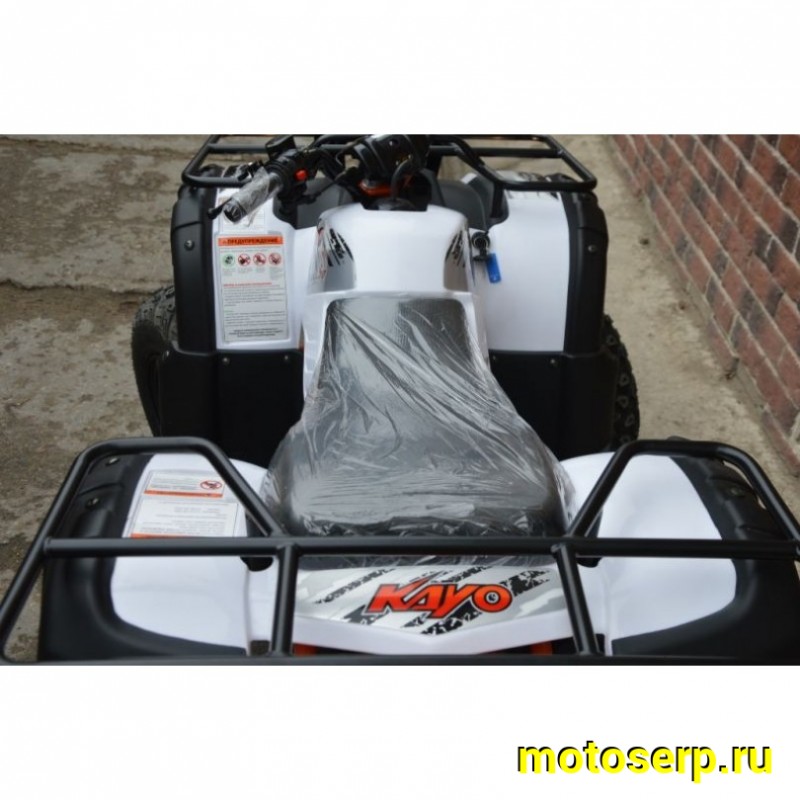 Купить  ====150cc Квадроцикл KAYO AU150 (BULL-2B) (белый,компл запч) 2023г 2х4, 150cc;  3пер + реверс; полуавтомат; кол 20х7-10"/ 19х10-9" (зал) (шт) (SM купить с доставкой по Москве и России, цена, технические характеристики, комплектация фото  - motoserp.ru