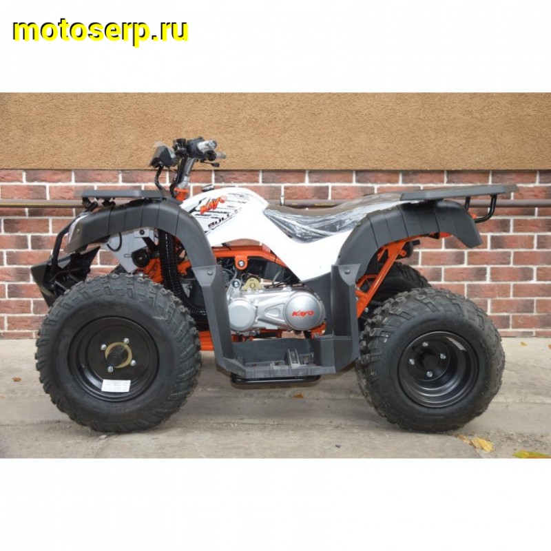 Купить  ====150cc Квадроцикл KAYO AU150 CVT (BULL-2C) (белый пластик,комплект запчастей) 2023 г. (шт) (SM купить с доставкой по Москве и России, цена, технические характеристики, комплектация фото  - motoserp.ru