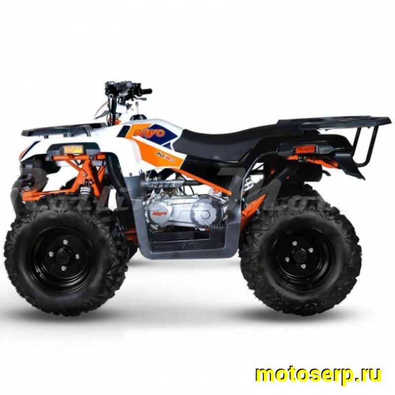 Купить  ====180cc Квадроцикл KAYO AU180 (BULL-3C) (белый пластик,комплект запчастей) 2023 г. (зал) (шт) (SM купить с доставкой по Москве и России, цена, технические характеристики, комплектация фото  - motoserp.ru