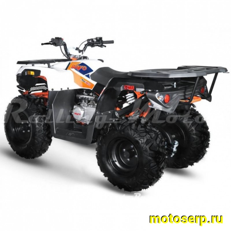 Купить  ====180cc Квадроцикл KAYO AU180 (BULL-3C) (белый пластик,комплект запчастей) 2023 г. (зал) (шт) (SM купить с доставкой по Москве и России, цена, технические характеристики, комплектация фото  - motoserp.ru
