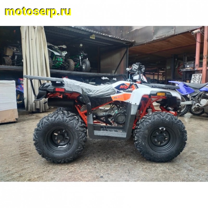 Купить  ====180cc Квадроцикл KAYO AU180 (BULL-3C) (белый пластик,комплект запчастей) 2023 г. (зал) (шт) (SM купить с доставкой по Москве и России, цена, технические характеристики, комплектация фото  - motoserp.ru