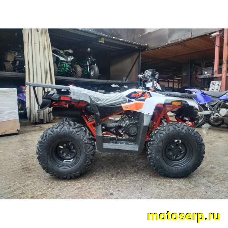 Купить  ====180cc Квадроцикл KAYO AU180 (BULL-3C) (белый пластик,комплект запчастей) 2023 г. (зал) (шт) (SM купить с доставкой по Москве и России, цена, технические характеристики, комплектация фото  - motoserp.ru