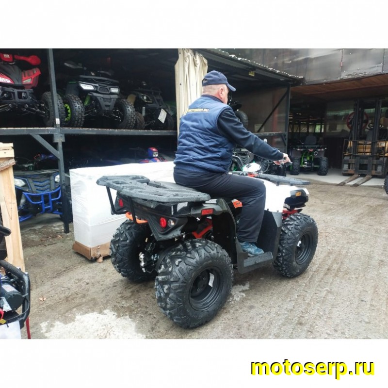 Купить  ====180cc Квадроцикл KAYO AU180 (BULL-3C) (белый пластик,комплект запчастей) 2023 г. (зал) (шт) (SM купить с доставкой по Москве и России, цена, технические характеристики, комплектация фото  - motoserp.ru