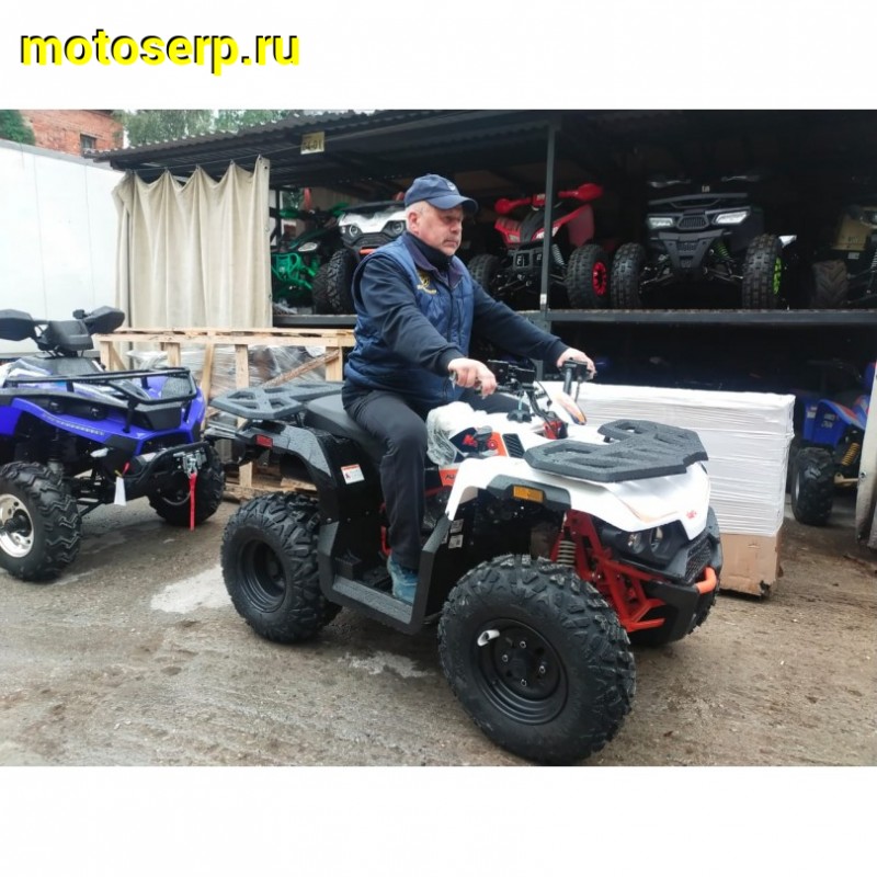 Купить  ====180cc Квадроцикл KAYO AU180 (BULL-3C) (белый пластик,комплект запчастей) 2023 г. (зал) (шт) (SM купить с доставкой по Москве и России, цена, технические характеристики, комплектация фото  - motoserp.ru
