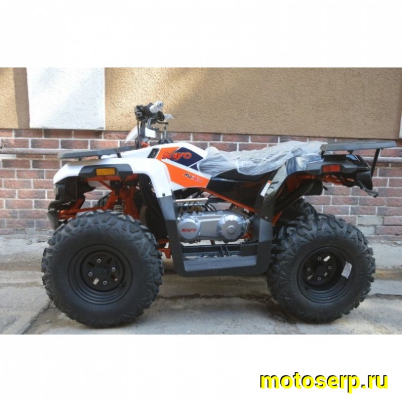 Купить  ====180cc Квадроцикл KAYO AU180 (BULL-3C) (белый пластик,комплект запчастей) 2023 г. (зал) (шт) (SM купить с доставкой по Москве и России, цена, технические характеристики, комплектация фото  - motoserp.ru