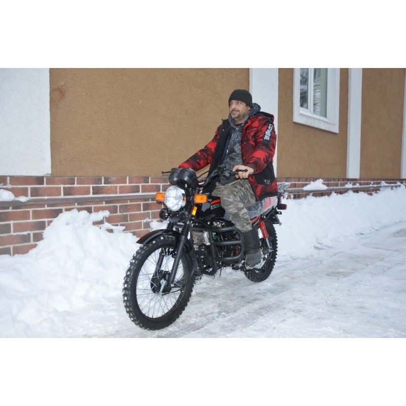 Купить  Мопед MM TRICKLER 2 (Триклер 2 нью) 50сс ,4Т, карбюр.,возд.охл.,кол.18"/17",бараб./бараб. (шт) 01100 (0 купить с доставкой по Москве и России, цена, технические характеристики, комплектация фото  - motoserp.ru