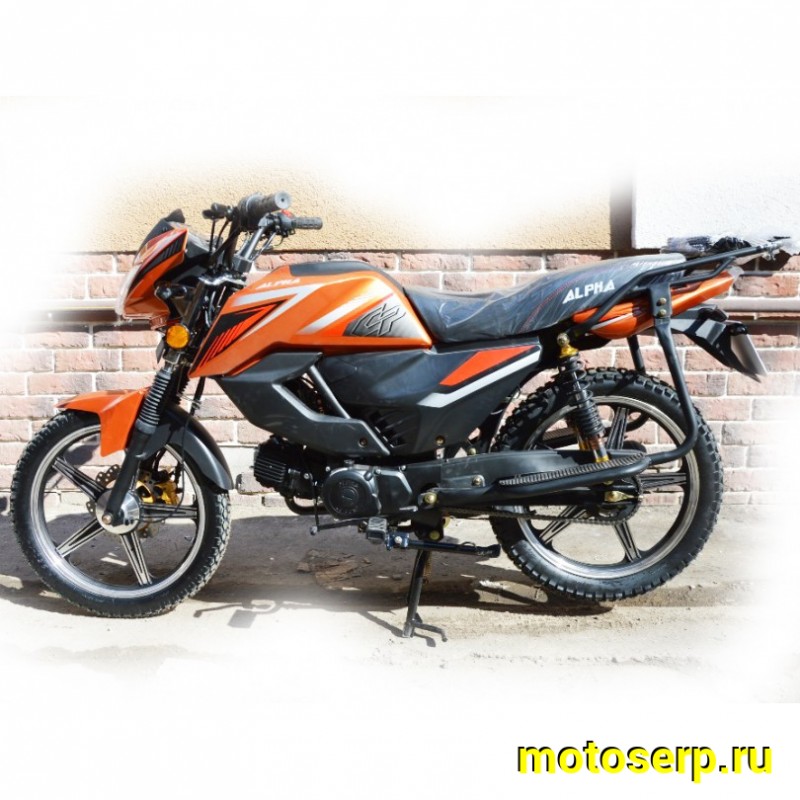 Купить  ====Мопед Millenium Alpha RS11 Champ  4Т; 50cc; колеса 17"литые; 4пер, эл. старт; (шт) 01250 (ТехМаркет купить с доставкой по Москве и России, цена, технические характеристики, комплектация фото  - motoserp.ru