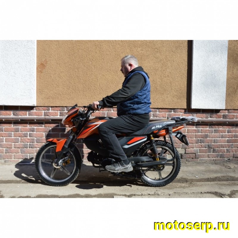 Купить  ====Мопед Millenium Alpha RS11 Champ  4Т; 50cc; колеса 17"литые; 4пер, эл. старт; (шт) 01250 (ТехМаркет купить с доставкой по Москве и России, цена, технические характеристики, комплектация фото  - motoserp.ru