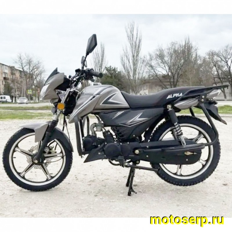 Купить  ====Мопед Millenium Alpha RS11  4Т; 50cc; колеса 17"литые; 4пер, эл. старт;  (шт) 01250 (ТехМаркет купить с доставкой по Москве и России, цена, технические характеристики, комплектация фото  - motoserp.ru