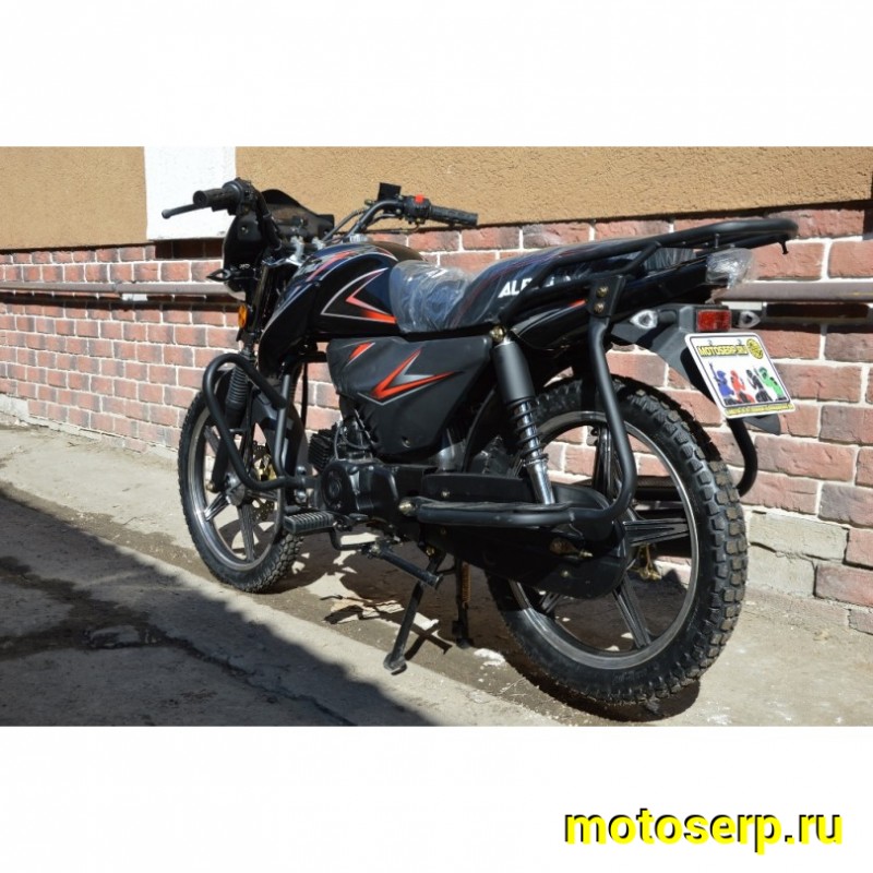 Купить  ====Мопед Millenium Alpha RS11  4Т; 50cc; колеса 17"литые; 4пер, эл. старт;  (шт) 01250 (ТехМаркет купить с доставкой по Москве и России, цена, технические характеристики, комплектация фото  - motoserp.ru