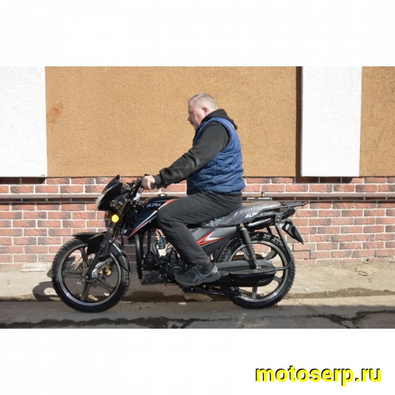 Купить  ====Мопед Millenium Alpha RS11  4Т; 50cc; колеса 17"литые; 4пер, эл. старт;  (шт) 01250 (ТехМаркет купить с доставкой по Москве и России, цена, технические характеристики, комплектация фото  - motoserp.ru