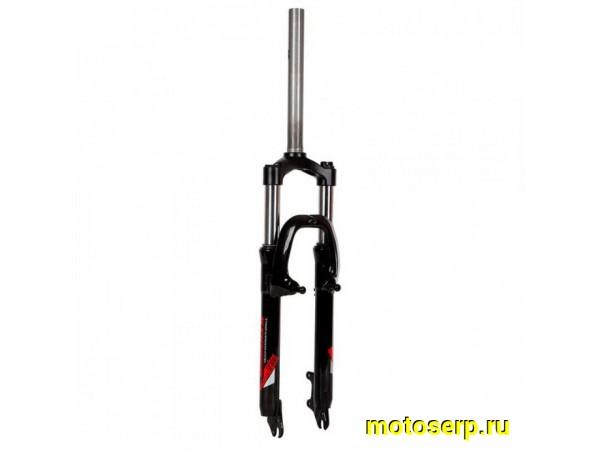 Купить  Вилка ВЕЛО амортизационная телескопическая 27.5" безрезьбовая STINGER SF-300 1"1/8 V-Brake/Disk Вело (шт) (Грат Вест Х96048 купить с доставкой по Москве и России, цена, технические характеристики, комплектация фото  - motoserp.ru